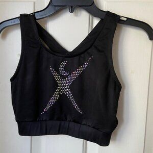 CEA Cheer Extreme Allstars Bling Sports Bra Medium
